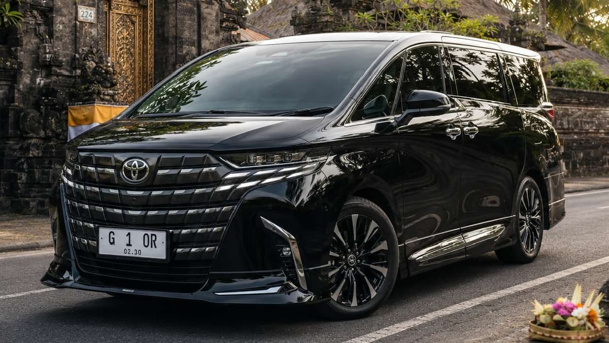Alphard New Hybrid Facelift sewa Bali - GiorBaliTour car rental